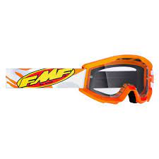 FMF POWERCORE YOUTH GOGGLE ASSAULT GREY-CLEAR LENS